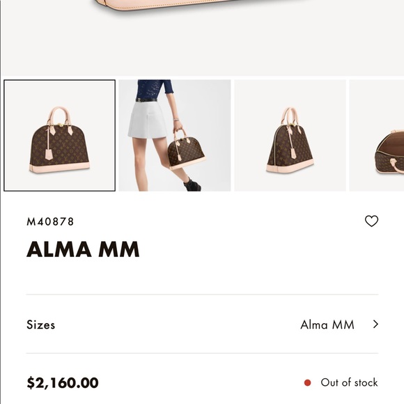 SOLD🌟Authentic Louis Vuitton Alma PM🌟 - Picture 11 of 12